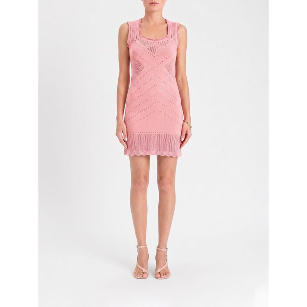 Twinset Women Cotton Mini Dress Twinset